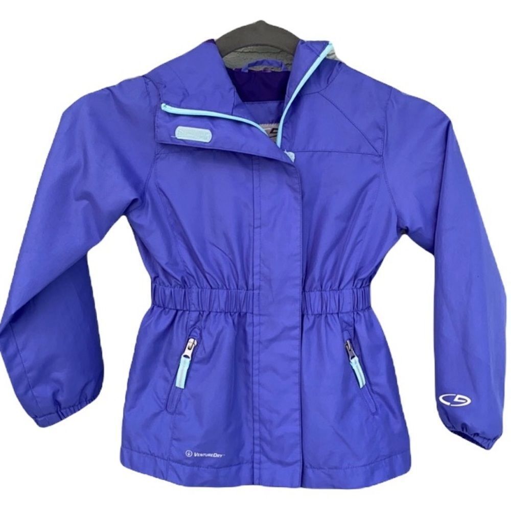 Champion VentureDry Sz XS (4-5) Purple Jacket
